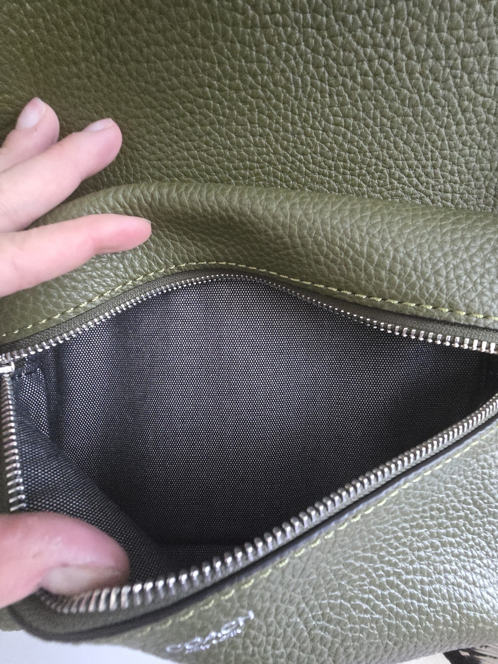 Authentic Coach Olive Ridgewood Backpack NWOT - Picture 5 of 10
